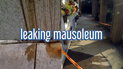 leaking mausoleum crypts|Crypt Maintenance